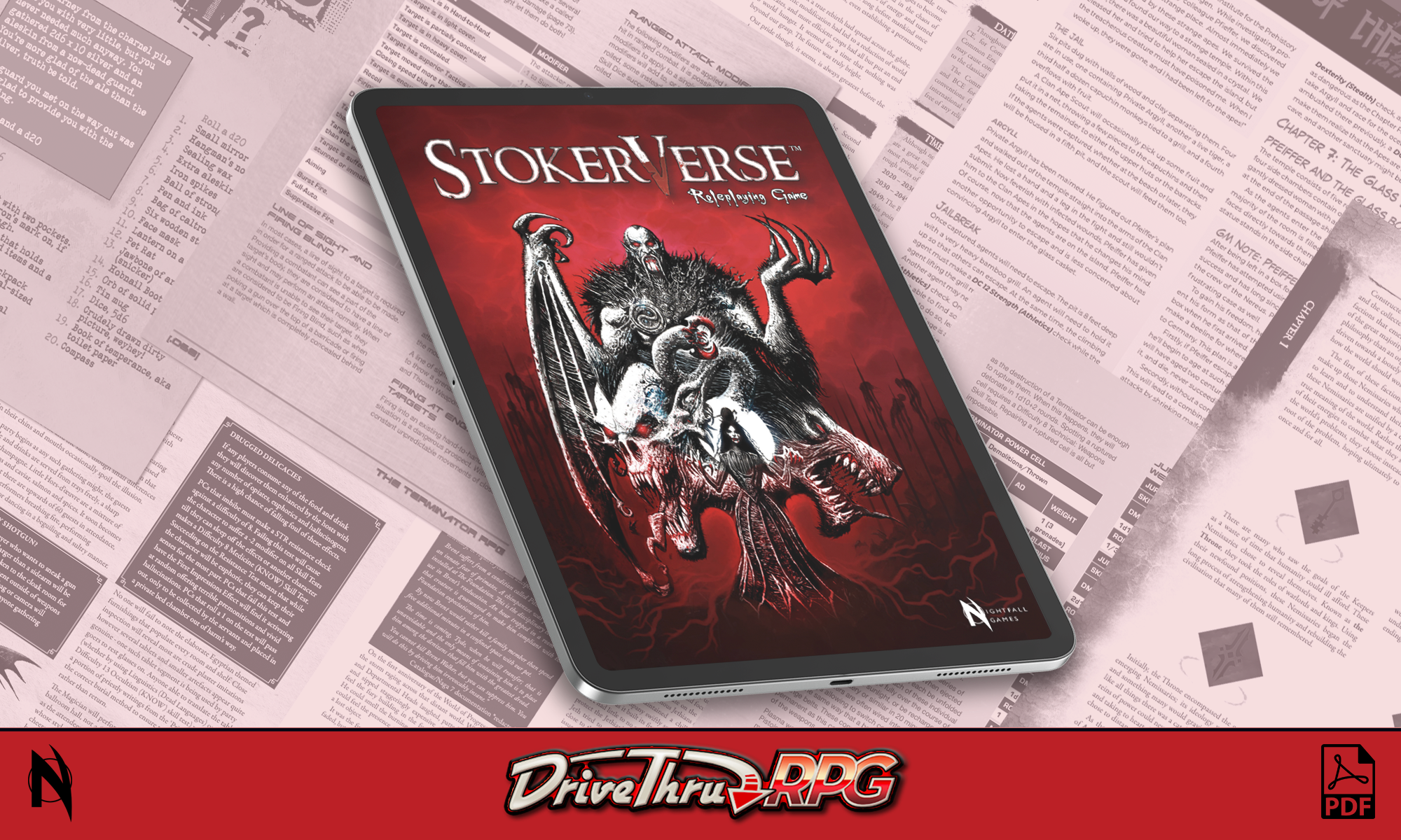 StokerVerse Roleplaying Game on PDF